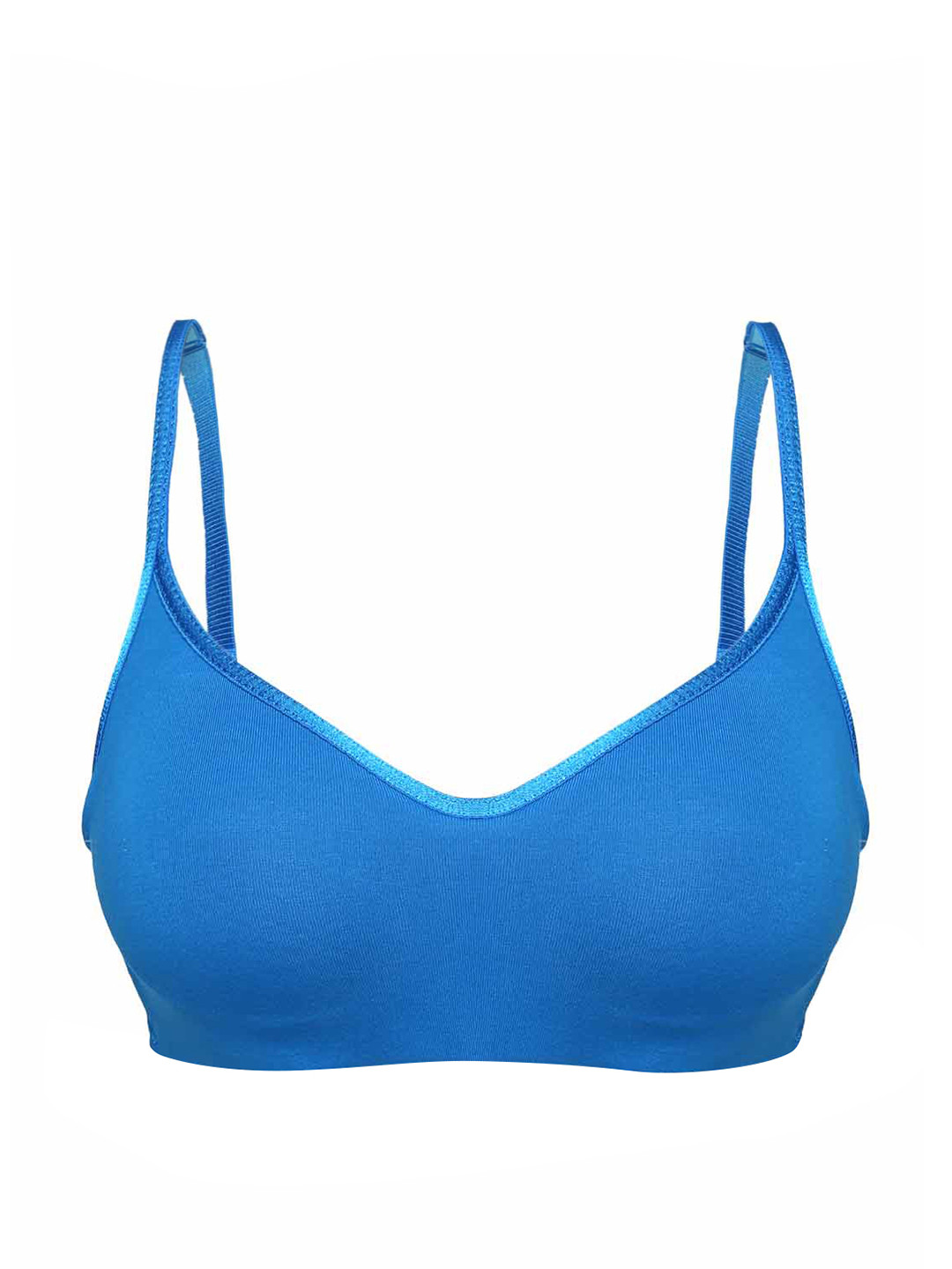 Buy Jockey Essence Blue Seamless Soft Cup Bra 1672 0105 Bra for Women