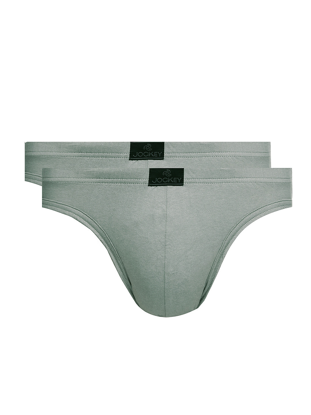 Buy Jockey Modern Classic Men Pack Of 2 Grey RIO Briefs 8033 Briefs