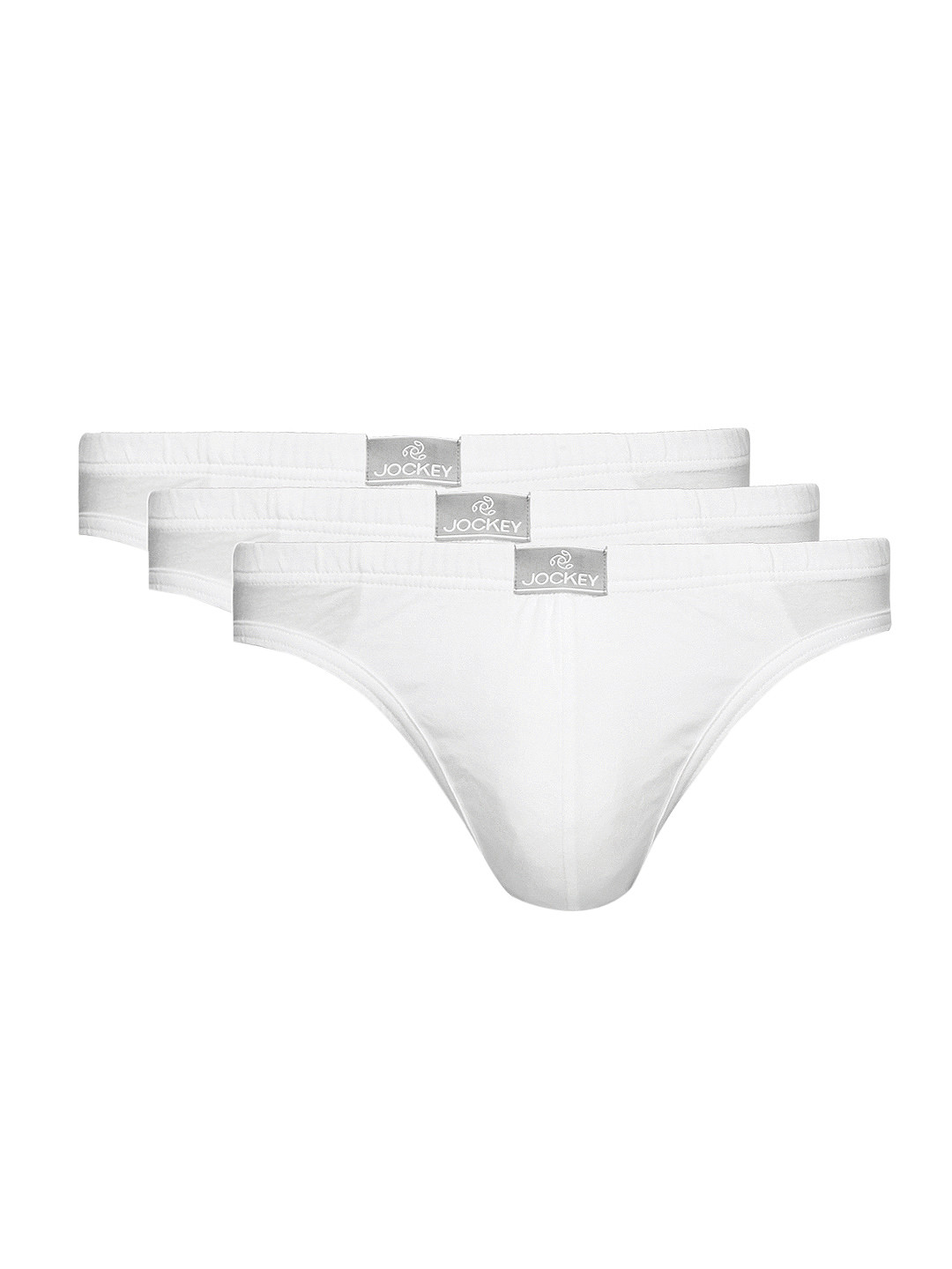 Buy Jockey Modern Classic Men Pack Of 3 White RIO Briefs 8033 Briefs