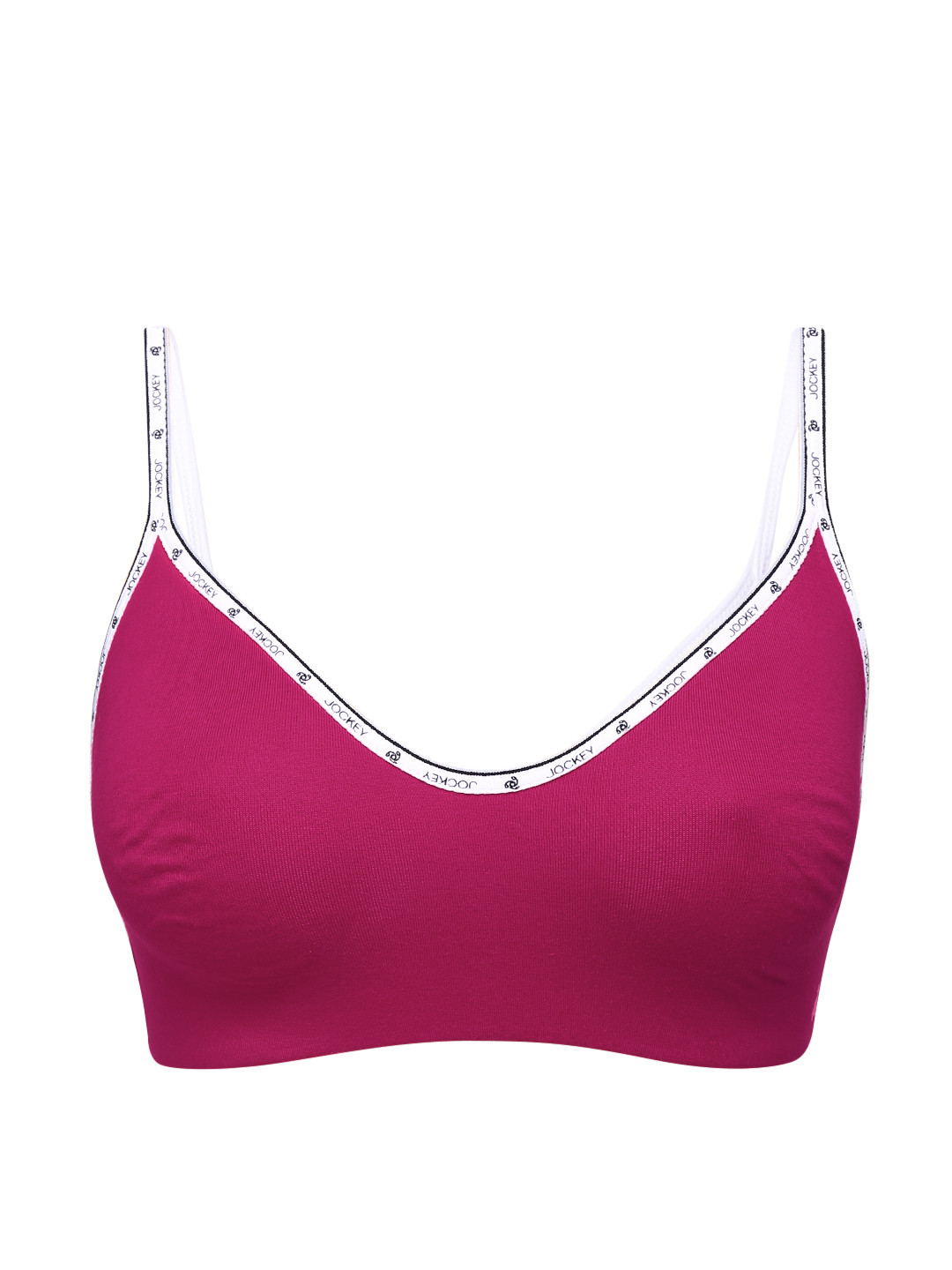Buy Jockey Signature Stretch Magenta Soft Cup Bra SS12 Bra for Women