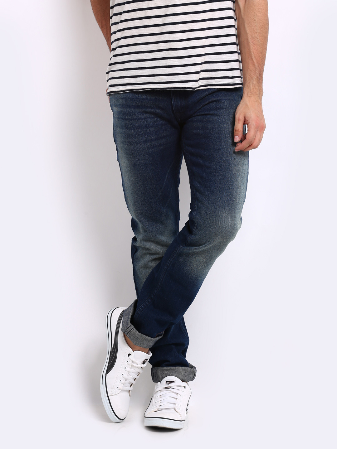 Buy John Players Men Blue Skinny Fit Jeans Jeans for Men 220871 Myntra