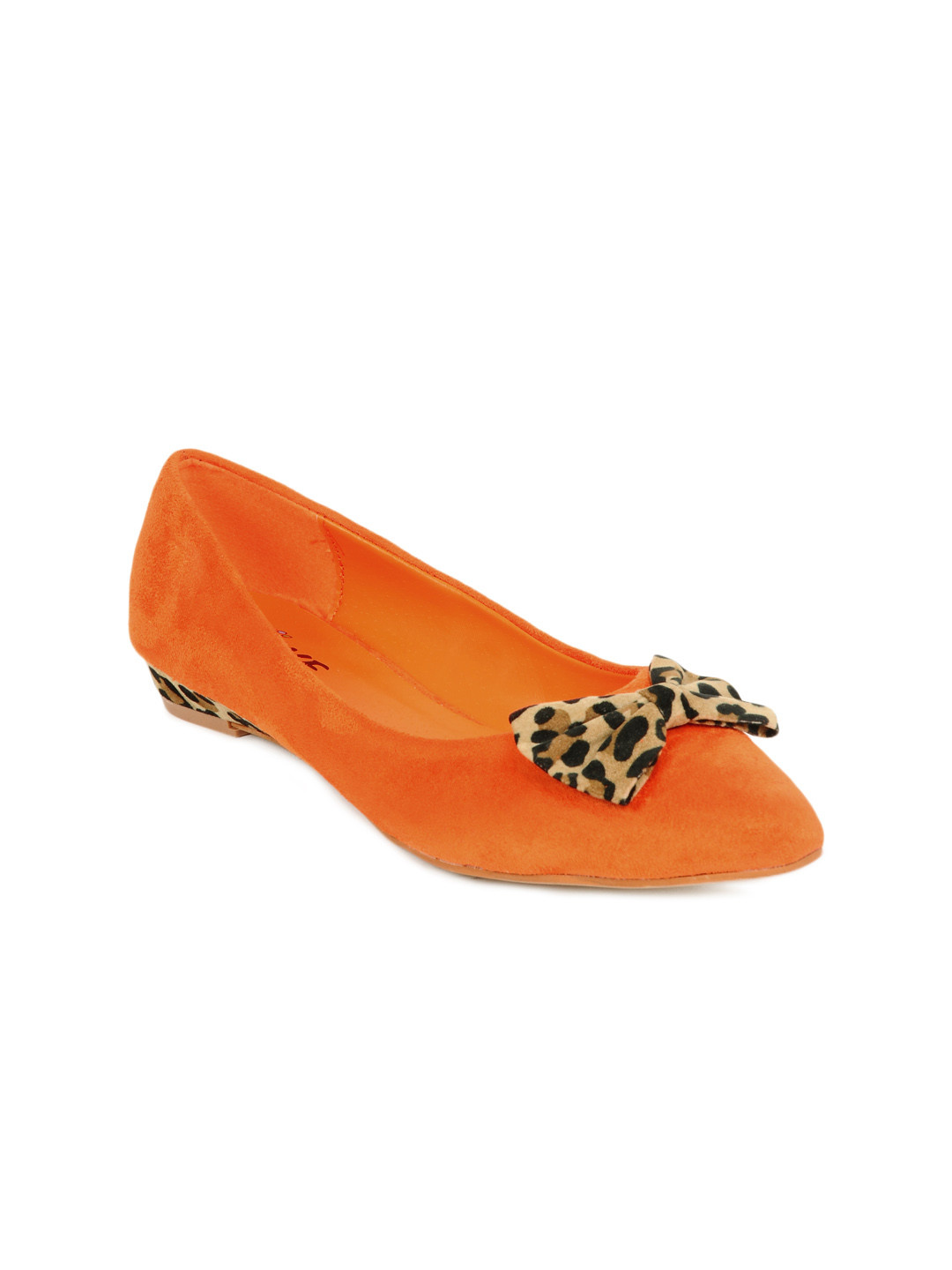 Buy Jove Women Orange Flat Shoes Flats for Women 83325 Myntra
