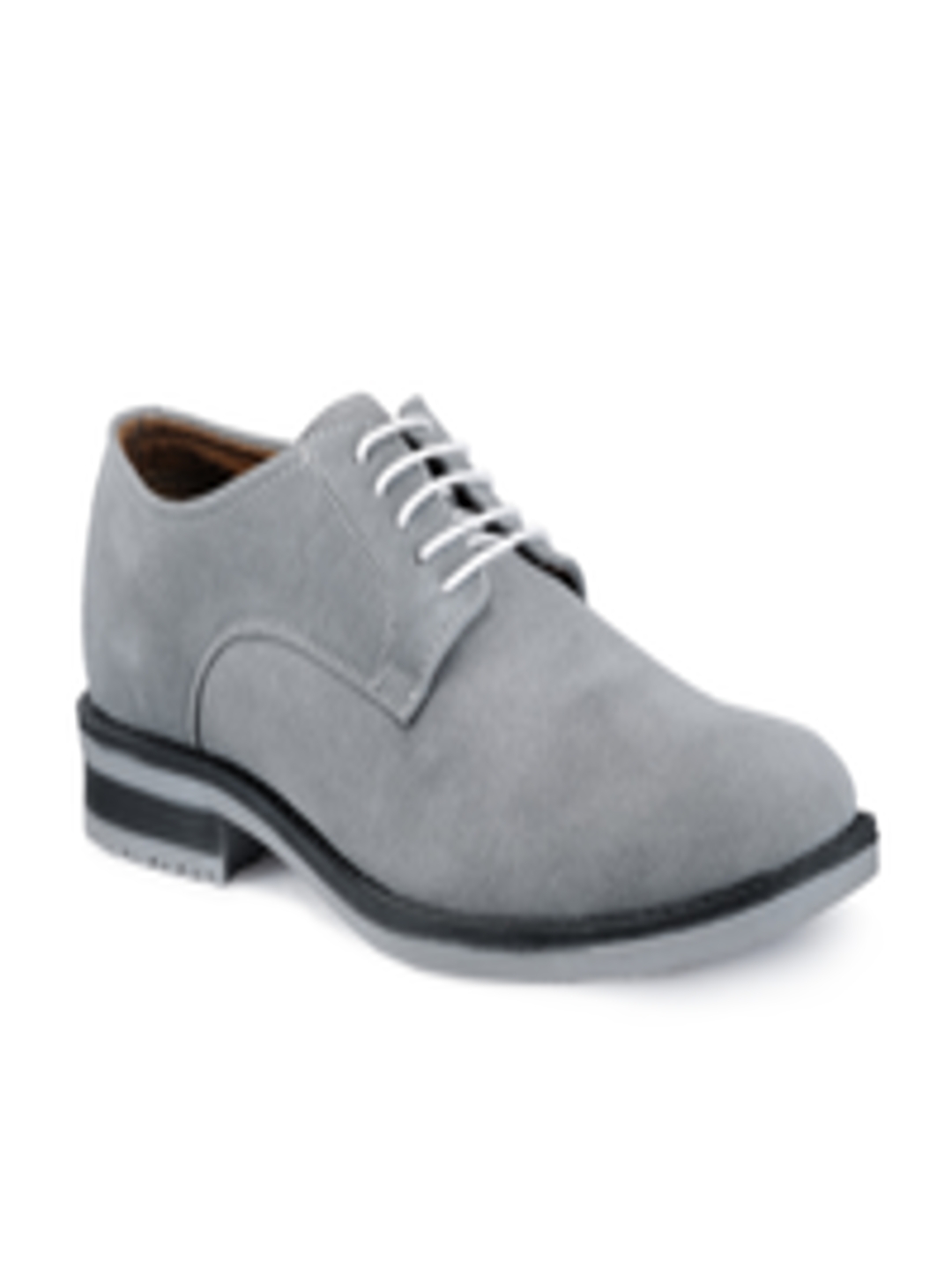 Buy Juan David Men Grey Suede Casual Shoes - Casual Shoes for Men ...