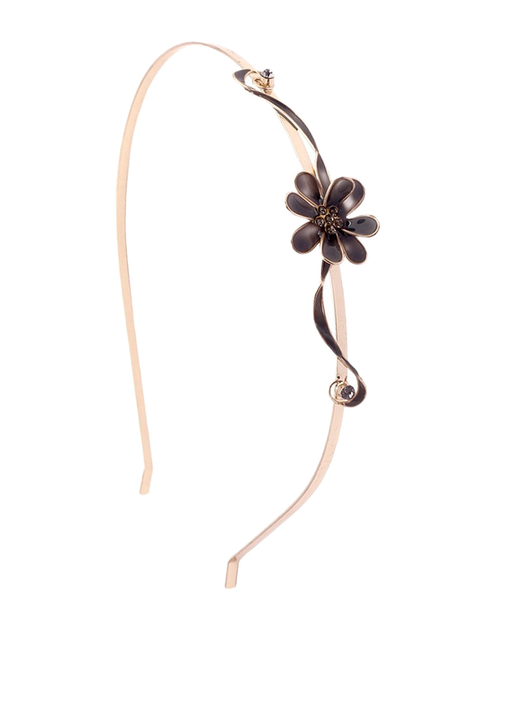 Buy Sparkle Street Bronze Toned Hairband Hair Accessory for Women