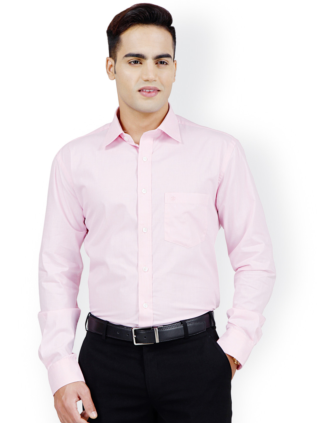 Buy Kingswood Men Pink Slim Fit Formal Shirt Shirts for Men 805588