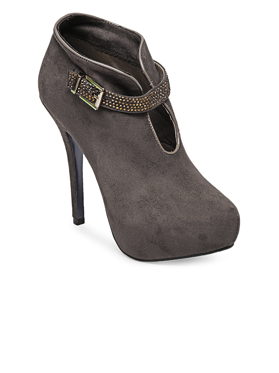 Buy Kiss Kriss Women Brown Heeled Shoes Heels for Women 213192 Myntra