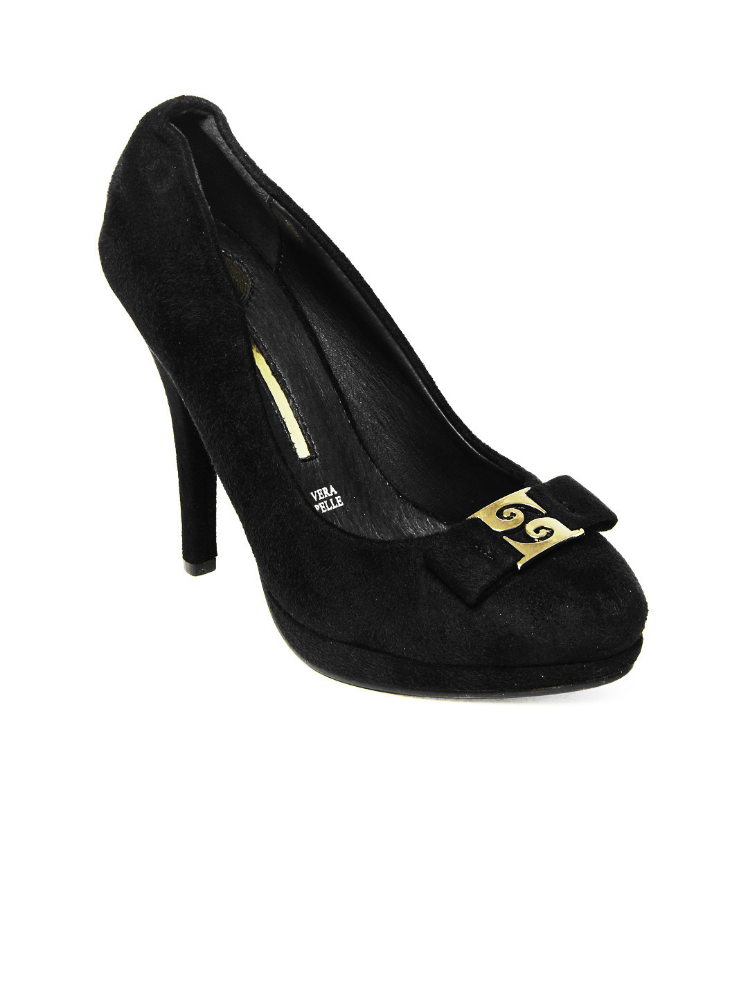 Buy Kiss Kriss Women Black Pumps Heels for Women 213250 Myntra