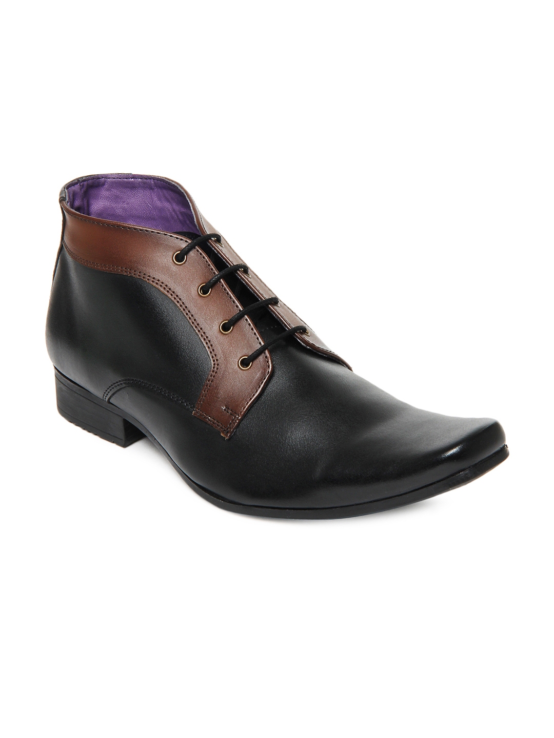 black semi formal shoes for men
