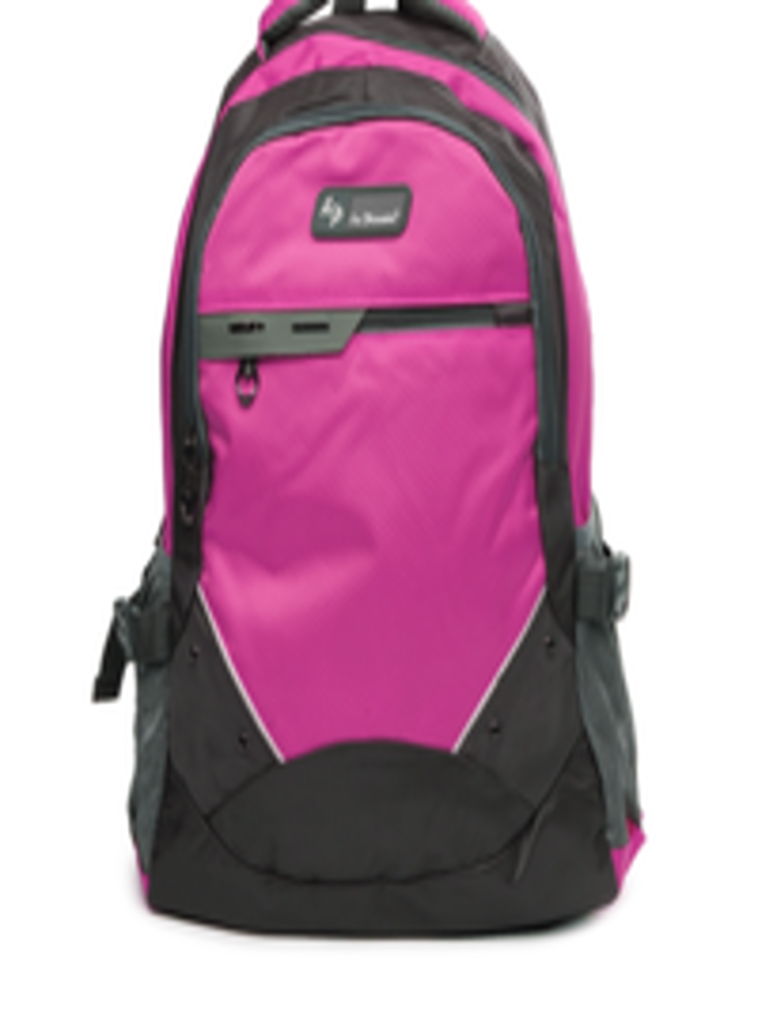 Buy La Plazeite Unisex Pink & Grey Backpack - Backpacks for Unisex ...
