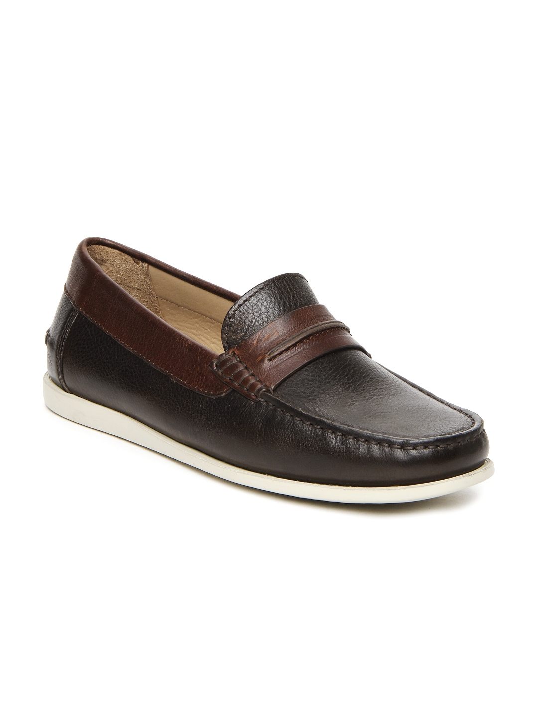 myntra leather shoes for mens