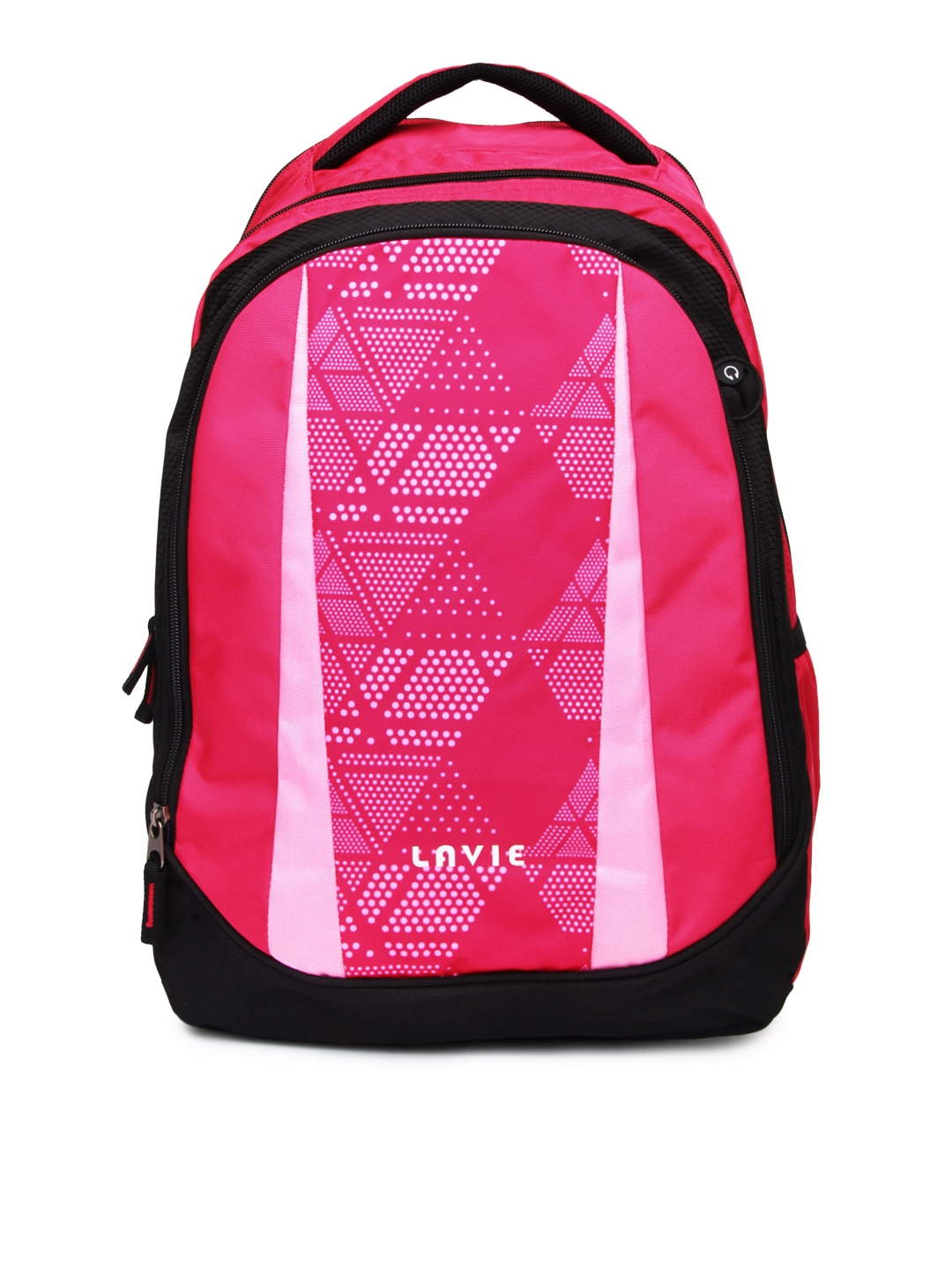 Buy Lavie Women Pink Printed Laptop Backpack - Backpacks ...