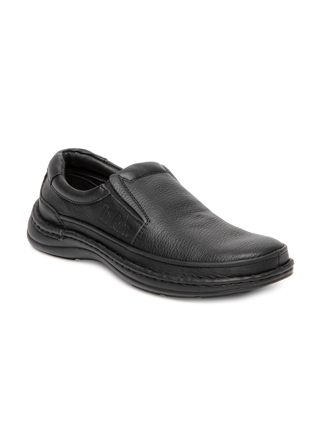 Buy Lee Cooper Men Black Leather Casual Shoes Casual Shoes for Men