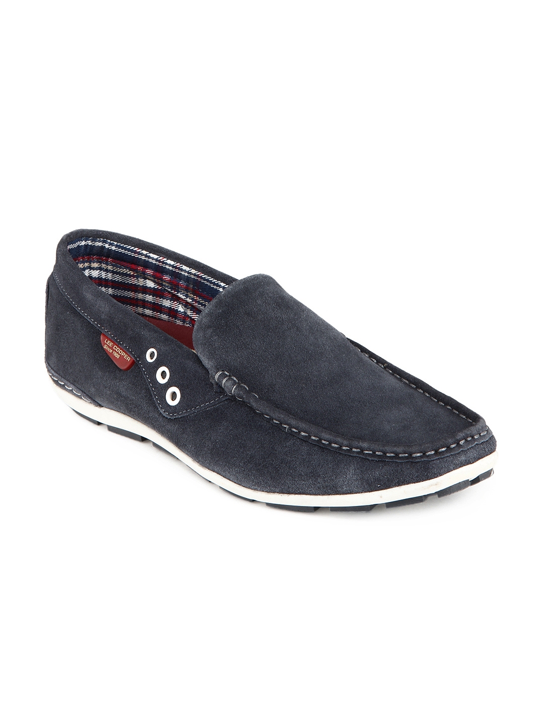 lee cooper men's leather casual loafers
