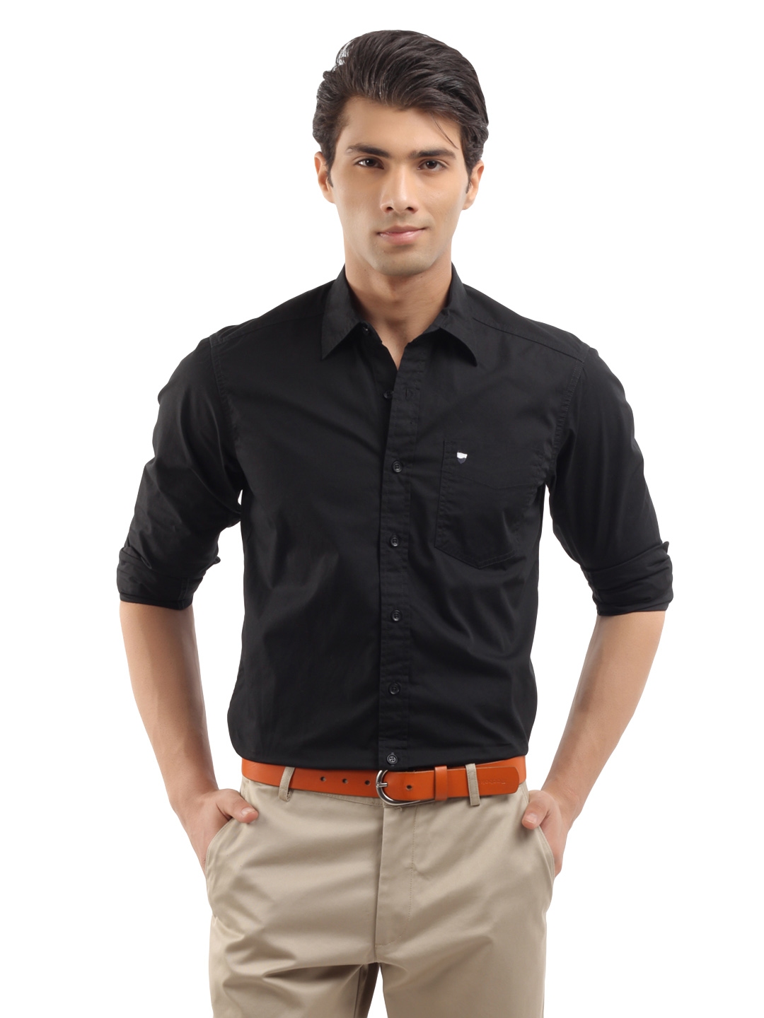 Buy Lee Men Black Shirt - Shirts for Men 86053 | Myntra