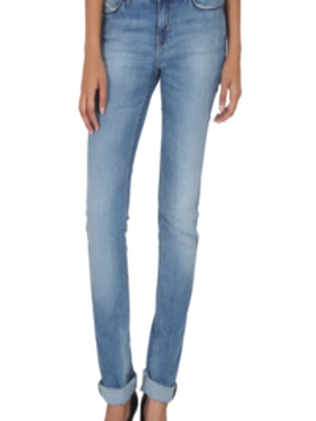 Buy Lee Women Blue Roxy Fit Jeans - Jeans for Women 67453 | Myntra