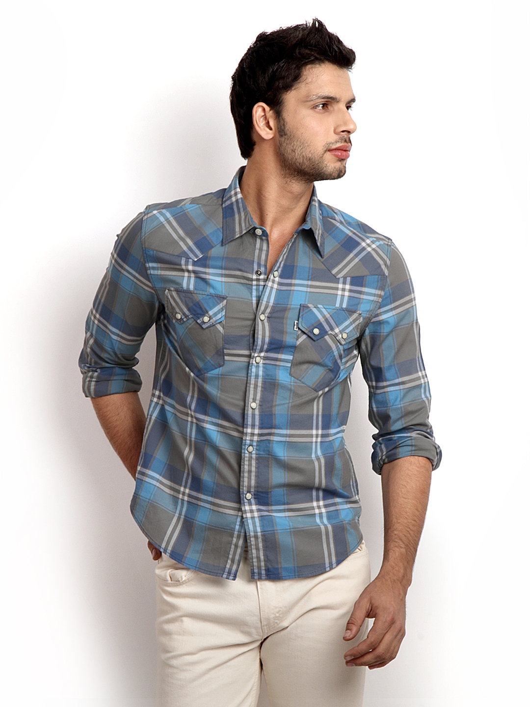 levi's slim fit shirt
