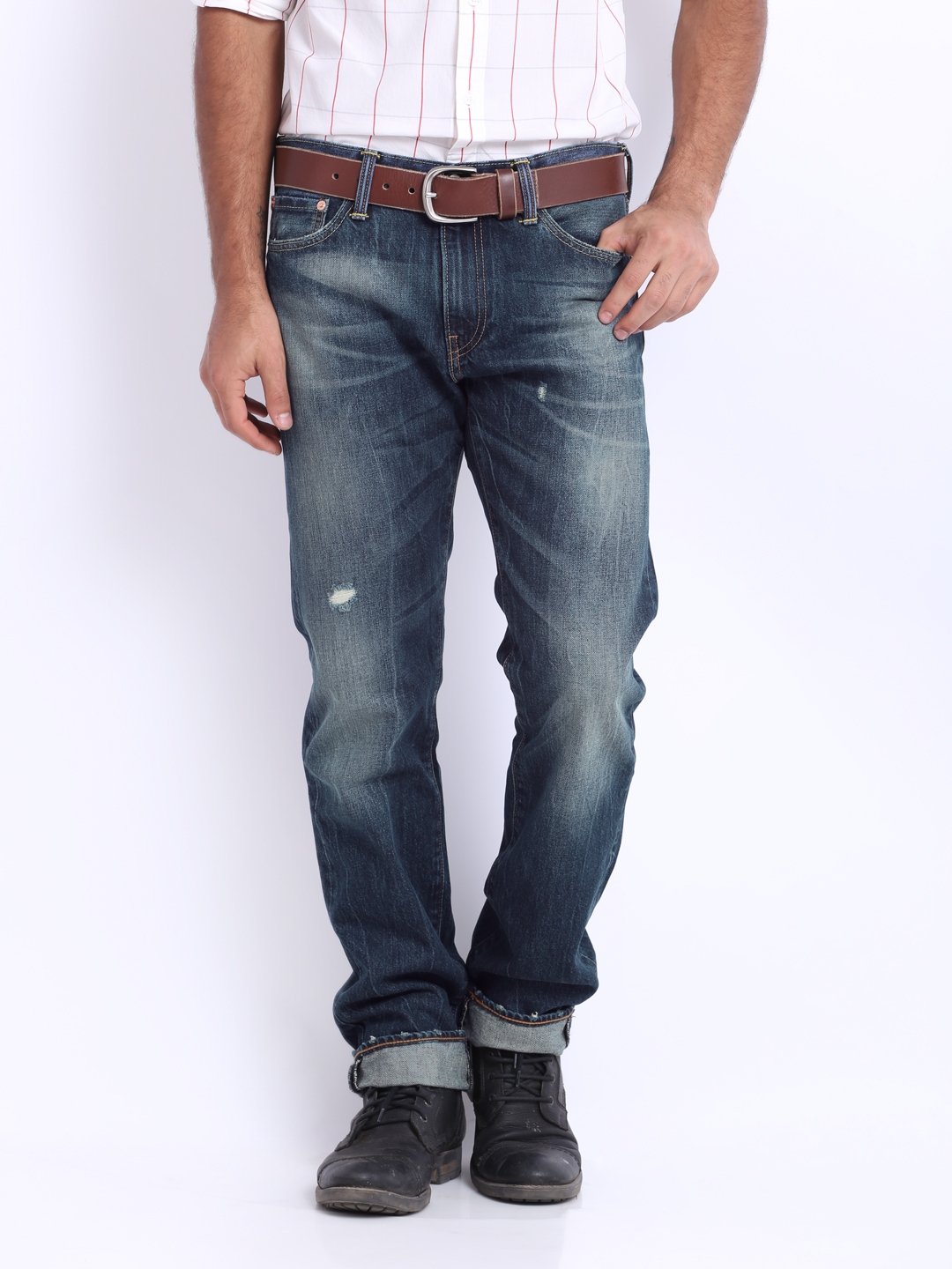 levi's 504 regular straight jeans