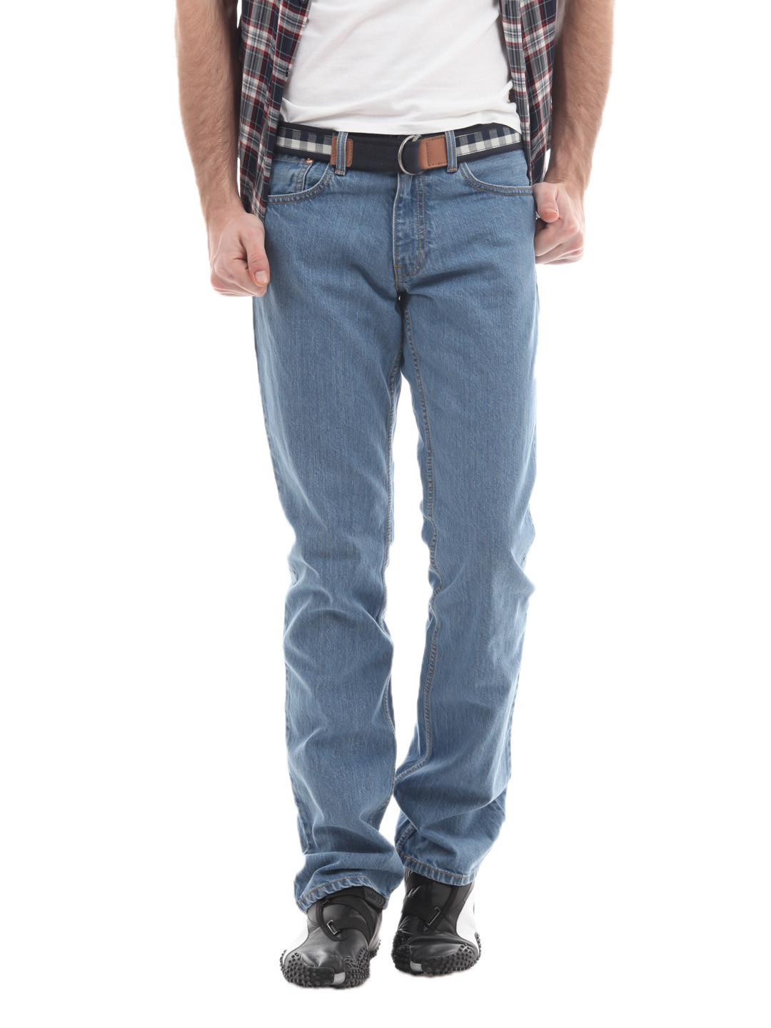 Buy Levis Men Blue 531 Regular Fit Jeans - Jeans for Men 64925 | Myntra