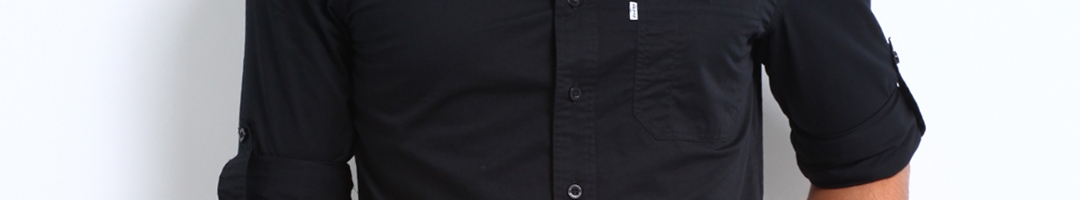Buy Levis Men Black Slim Fit Casual Shirt - Shirts for Men 161727 | Myntra