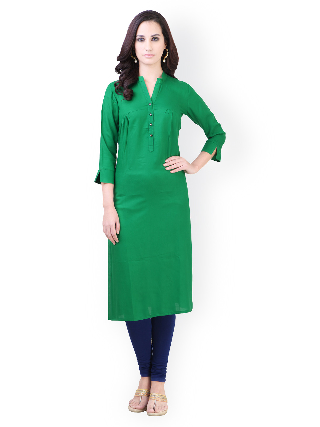 Buy Libas Women Green Kurta Kurtas for Women 605412 Myntra