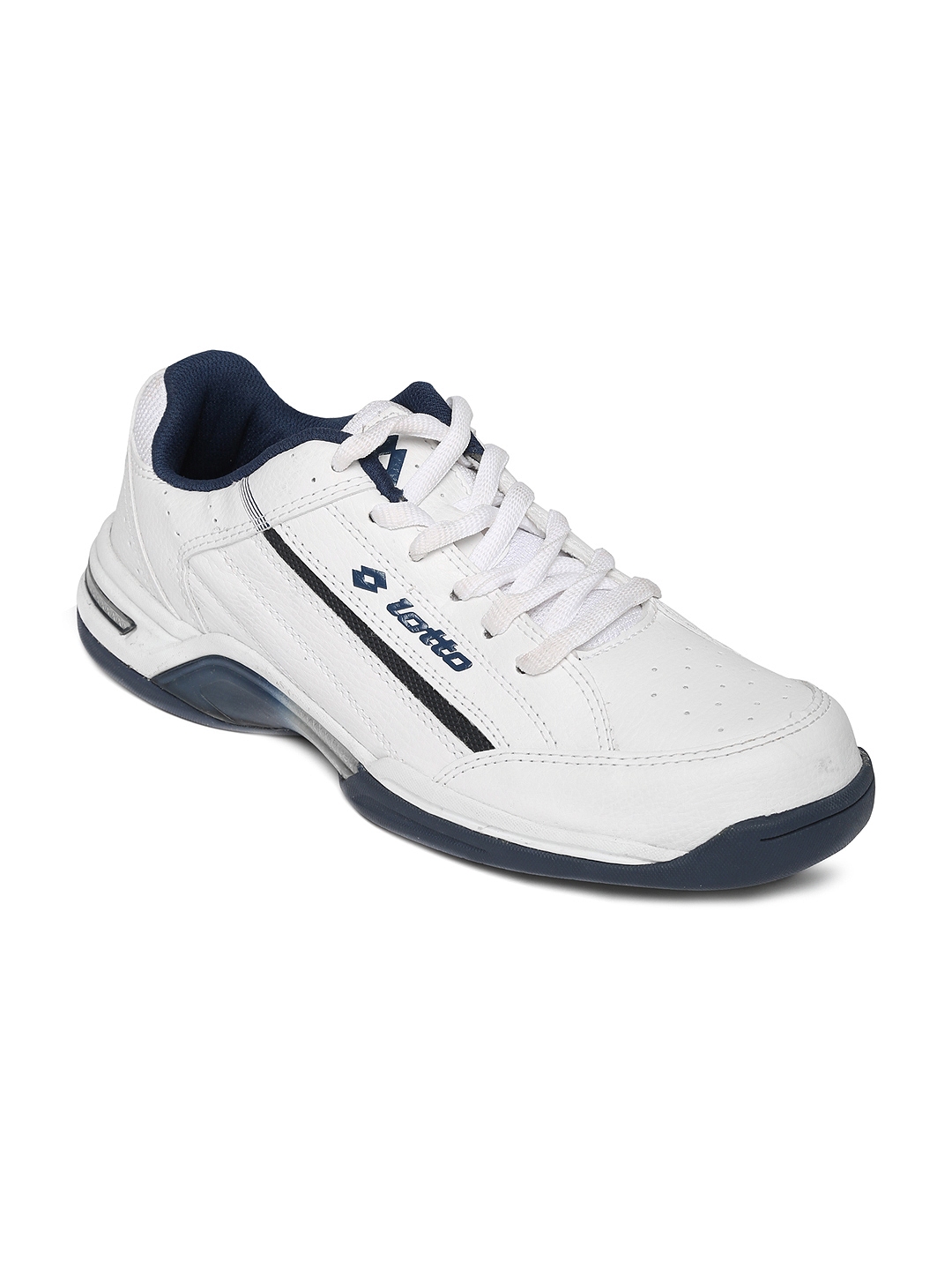 Buy Lotto Men White Classica III Sports Shoes - Sports Shoes for Men ...