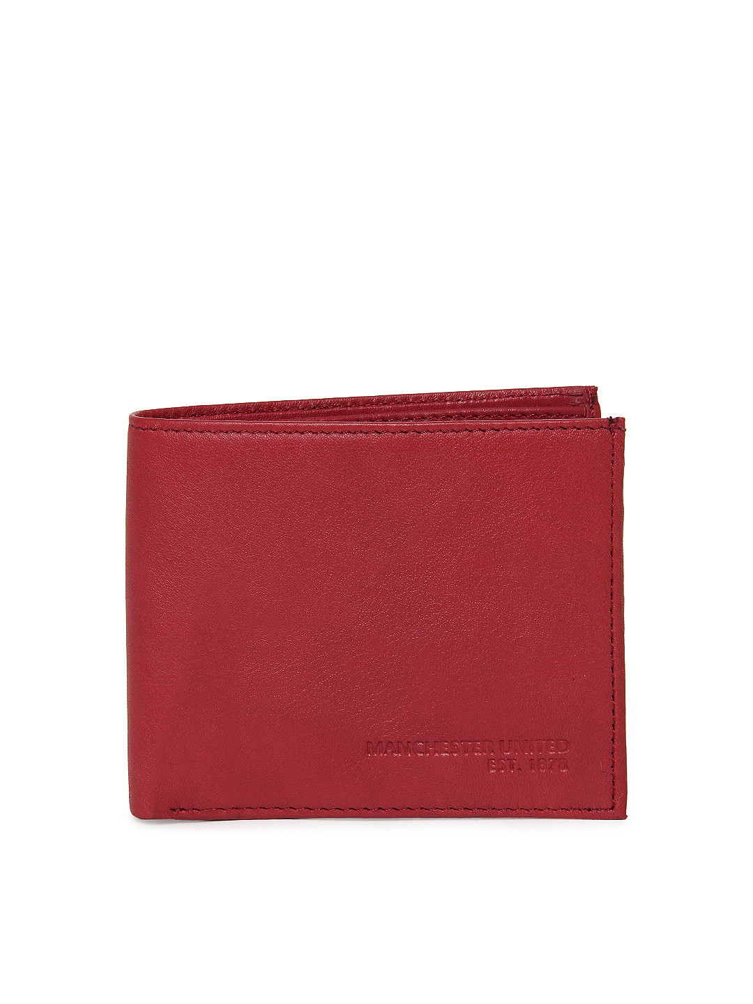 Buy Manchester United Men Red Leather Wallet Wallets for Men 215108