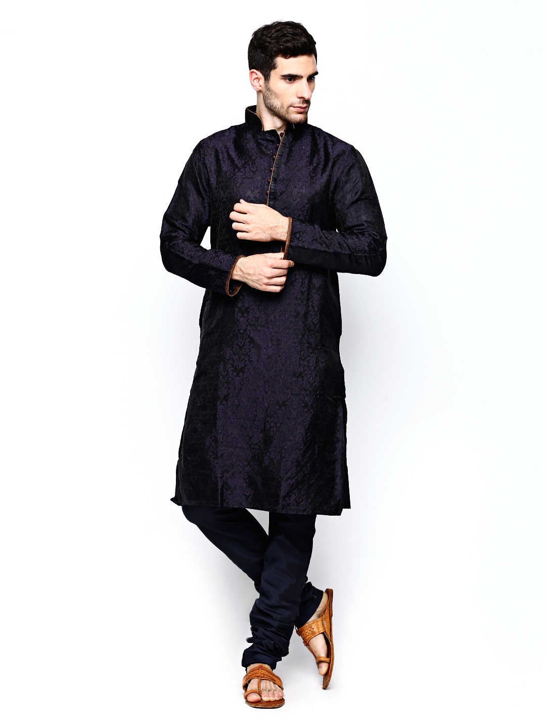 mens kurta in myntra