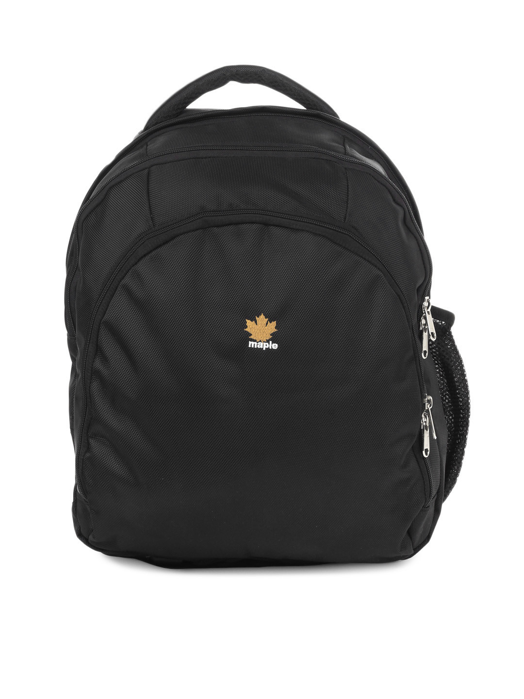 Buy Maple Unisex Black Backpack Backpacks for Unisex 98494 Myntra