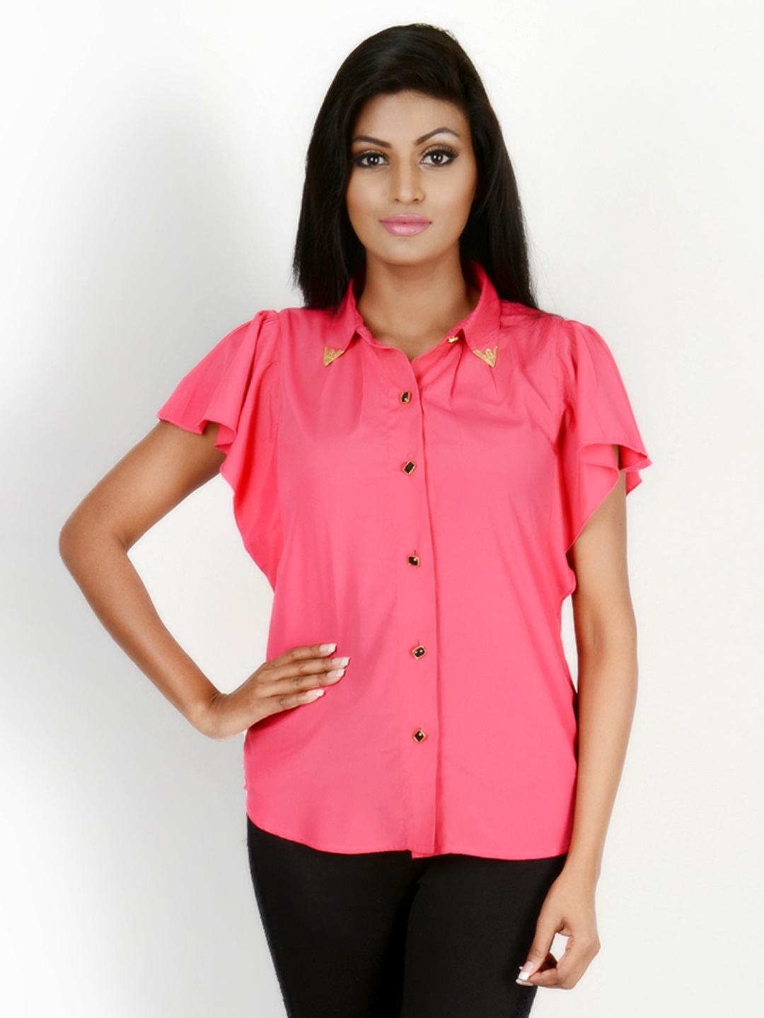 Buy Martini Women Pink Shirt - Shirts for Women 243693 | Myntra