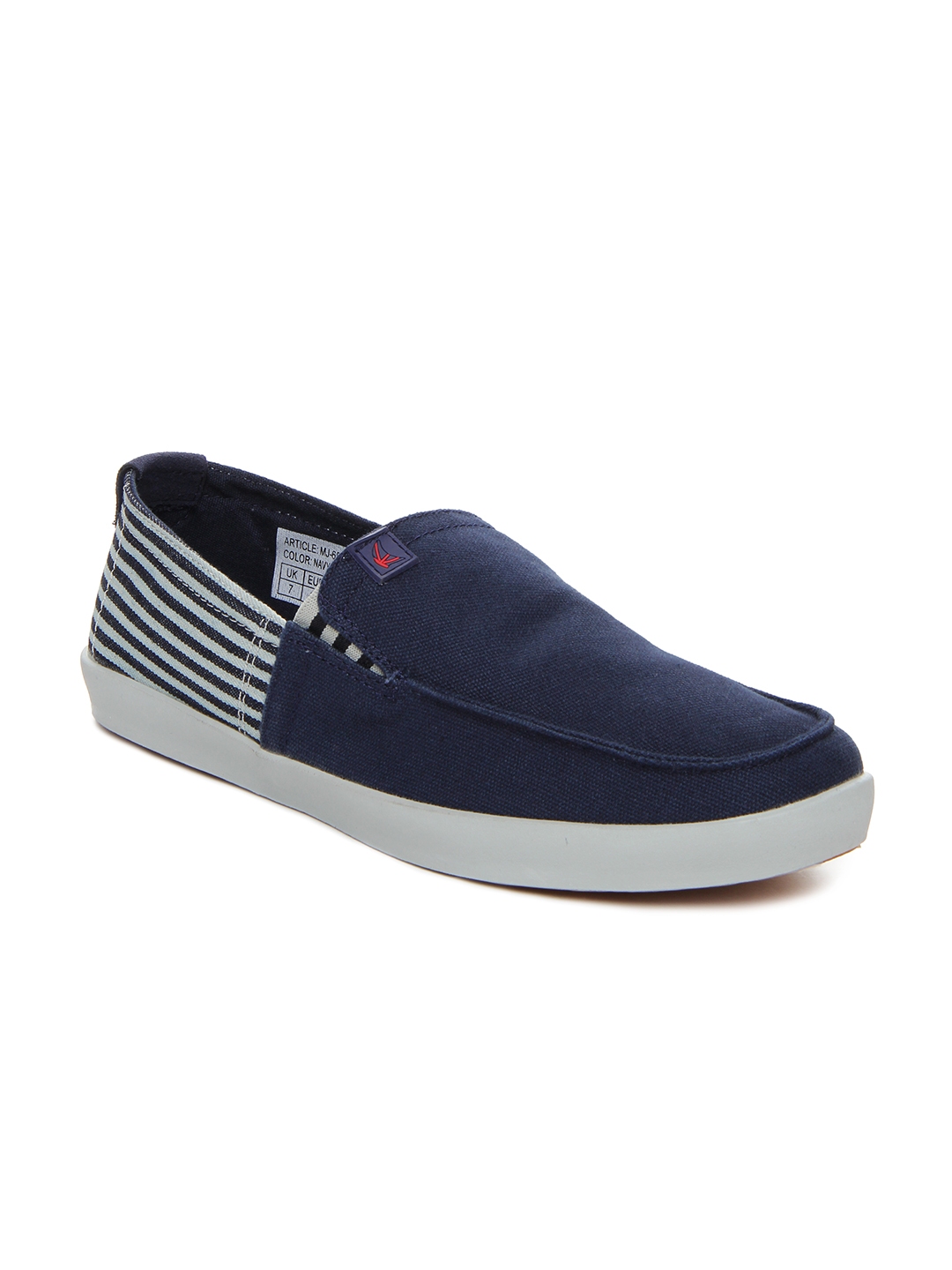Buy Mast & Harbour Men Navy Blue Casual Shoes - Casual Shoes for Men ...