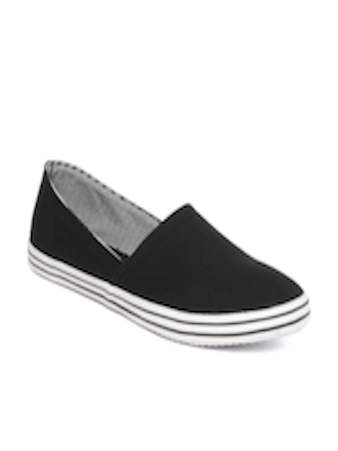 Buy Mast & Harbour Men Black Casual Shoes - Casual Shoes for Men 326751 ...