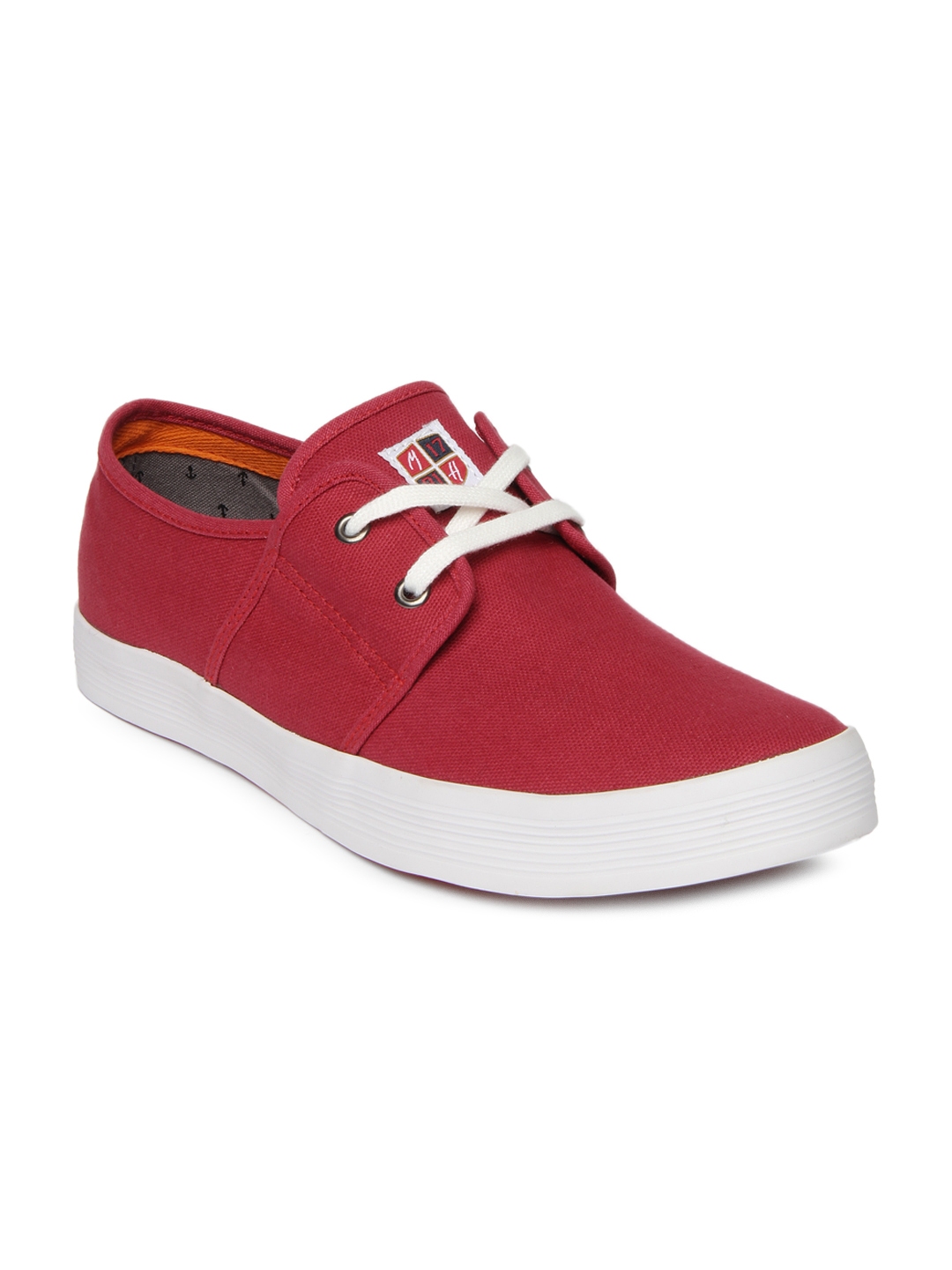 Buy Mast & Harbour Men Red Casual Shoes - Casual Shoes for Men 438803 ...