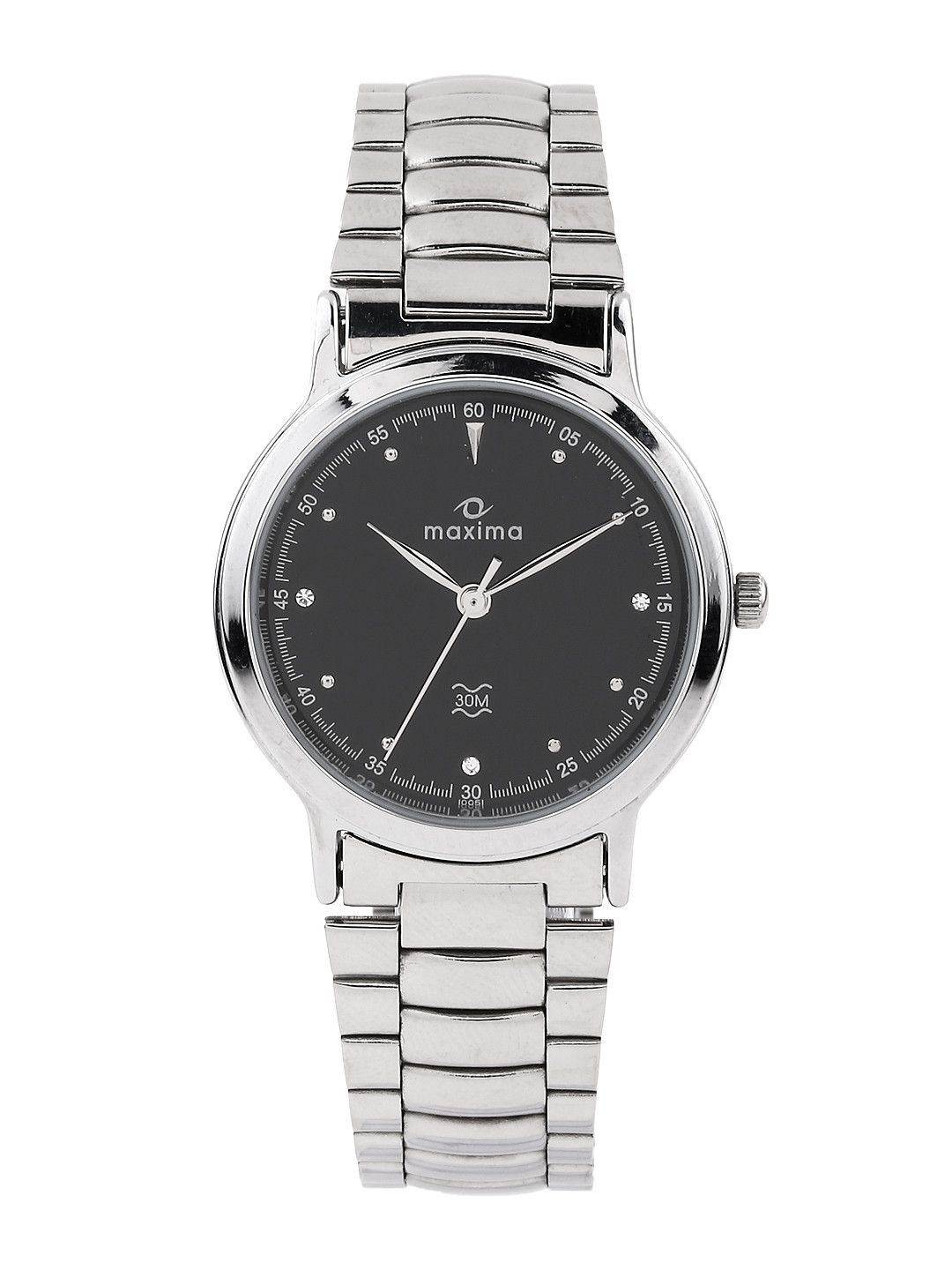 Buy Maxima Men Black Dial Watch 10051CMGI Watches for Men 388375 Myntra