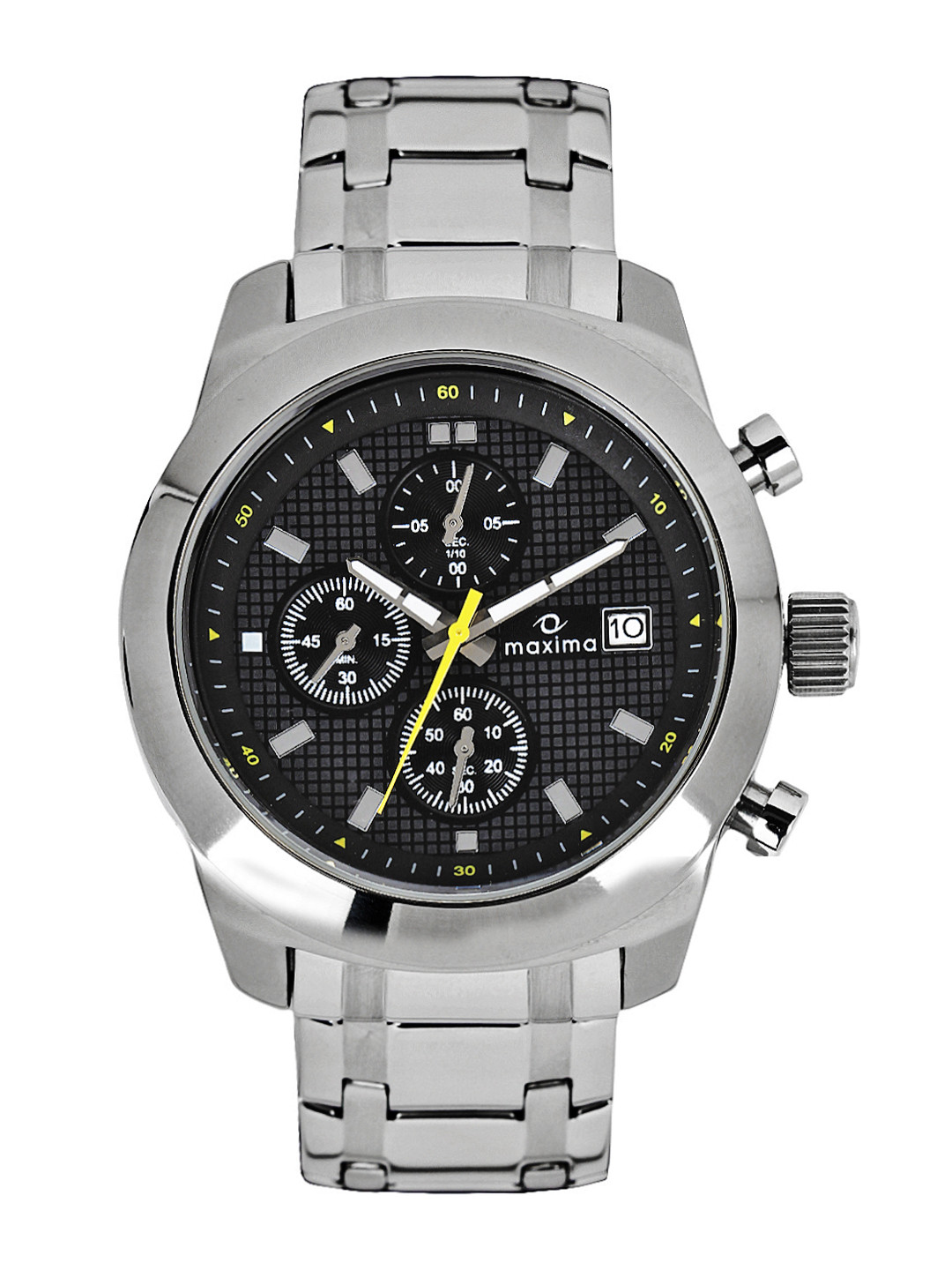 Buy Maxima Men Black Dial Watch Watches for Men 210508 Myntra