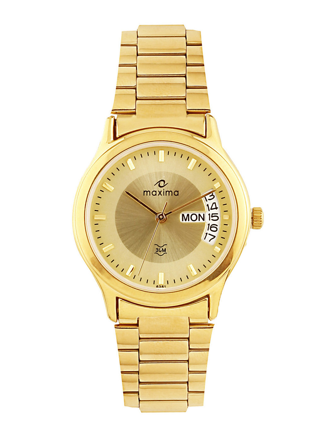 Buy Maxima Men Golden Dial Watch Watches for Men 85635 Myntra