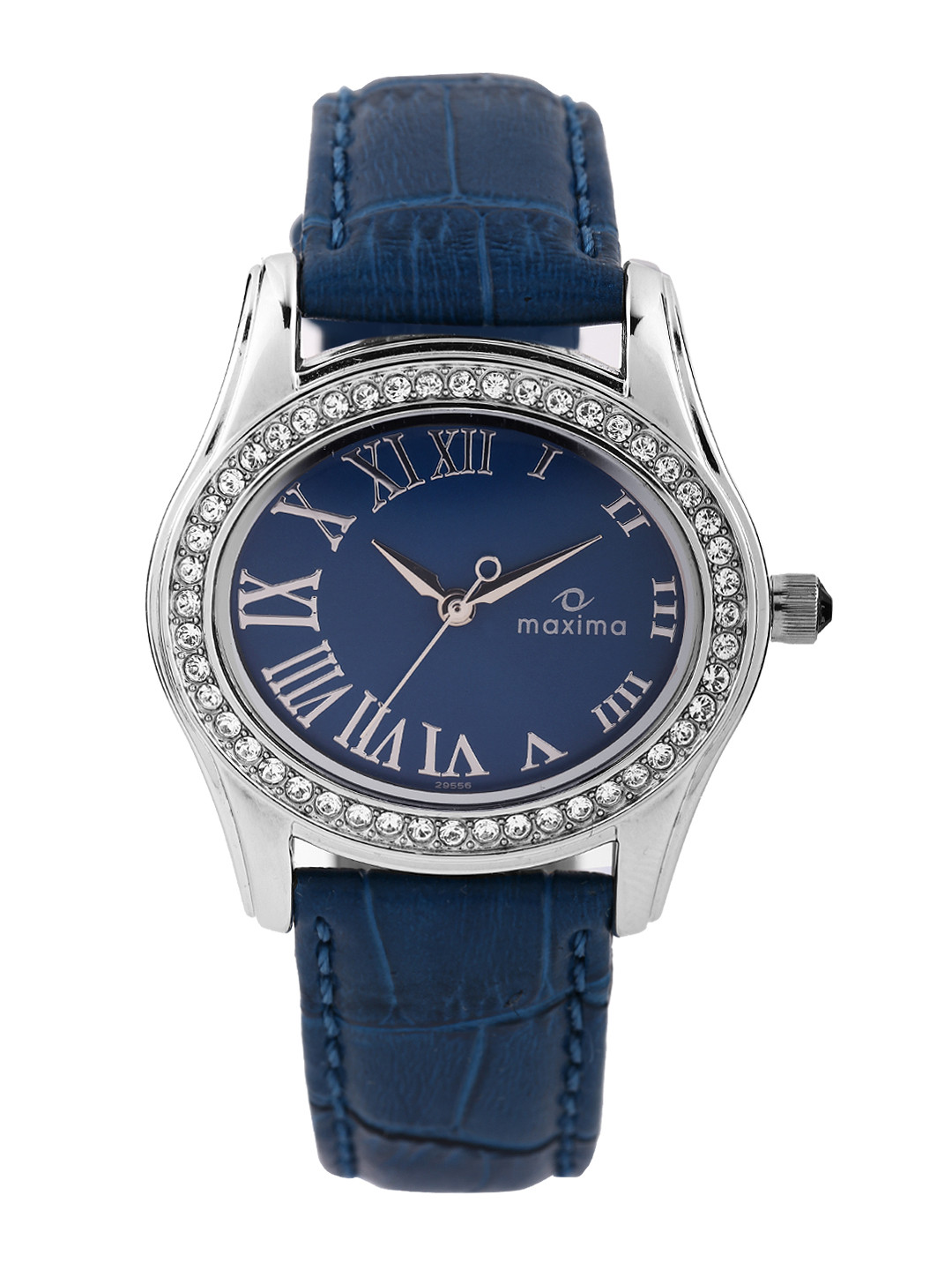 Buy Maxima Women Metallic Blue Dial Watch 29556LMLI Watches for Women