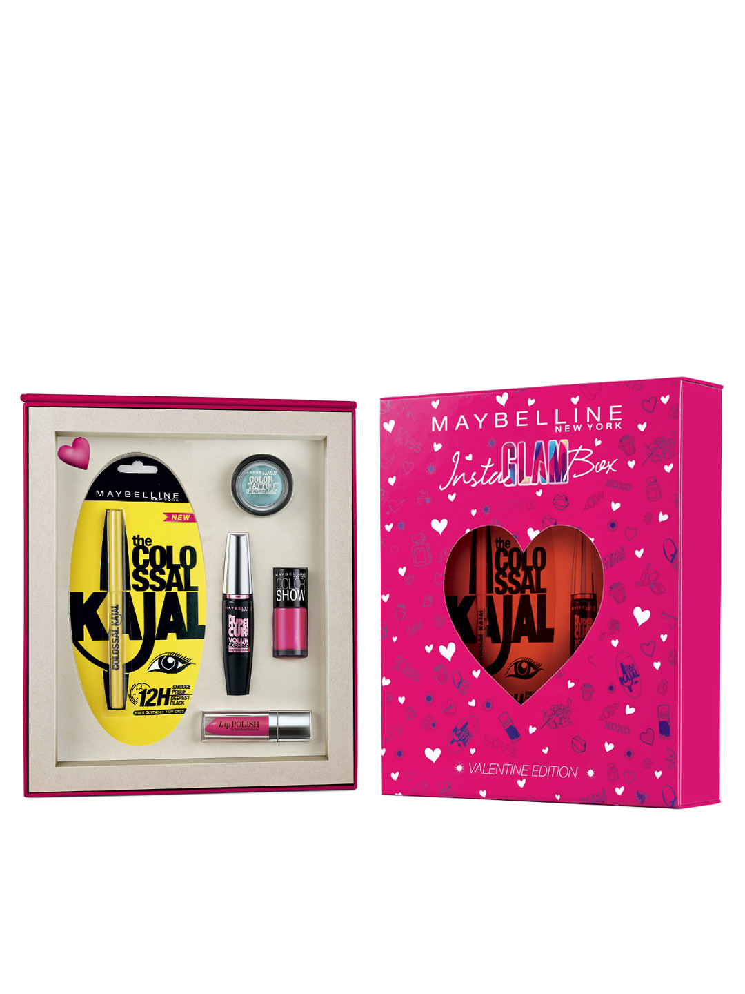 Buy Maybelline Valentine Edition Insta Glam Pink Box ...