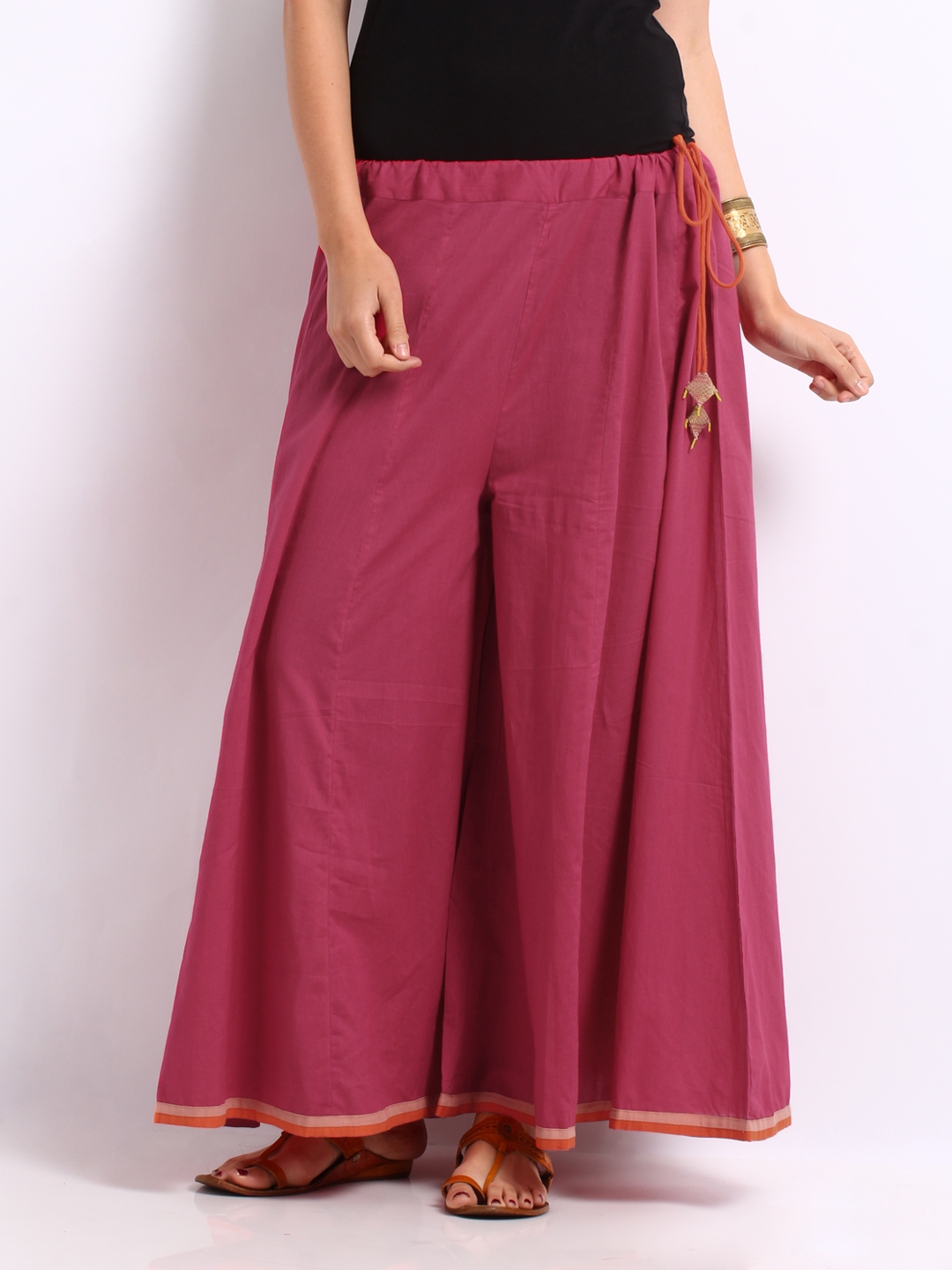sharara pants with top