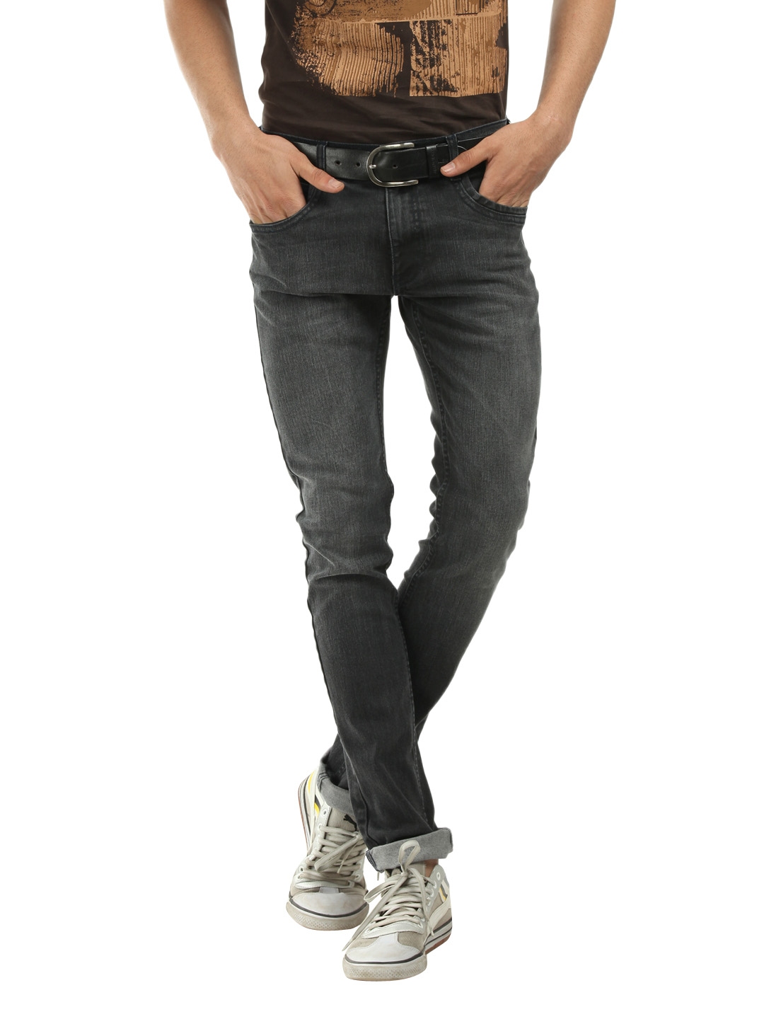 black jeans myntra