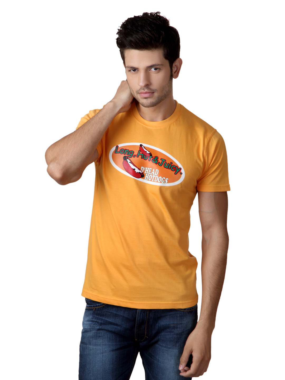 Buy Myntra Men Yellow T Shirt Tshirts for Men 34378 Myntra