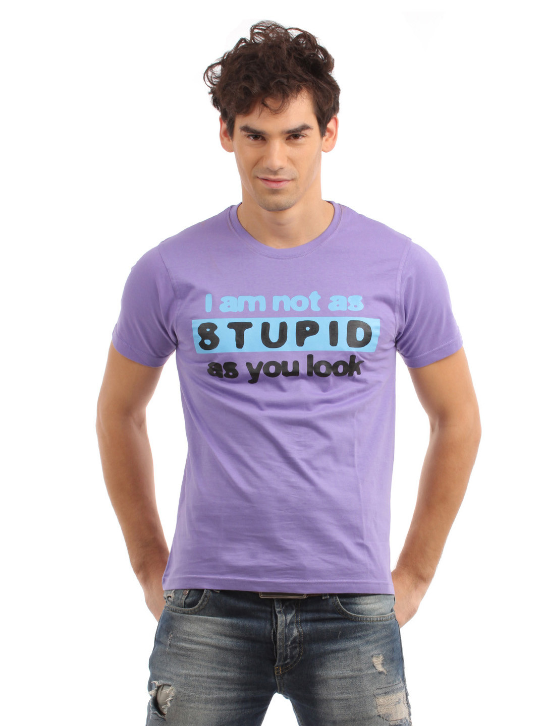 Buy Myntra Men Purple Pure Cotton T Shirt Tshirts for Men 34349 Myntra
