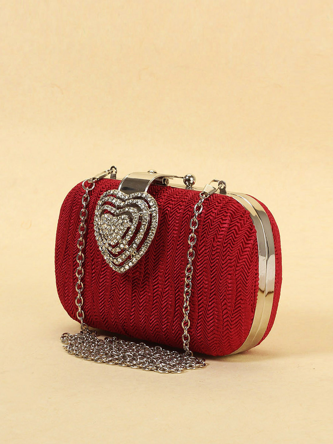 Buy Myntra Women Red Box Clutch Clutches for Women Myntra