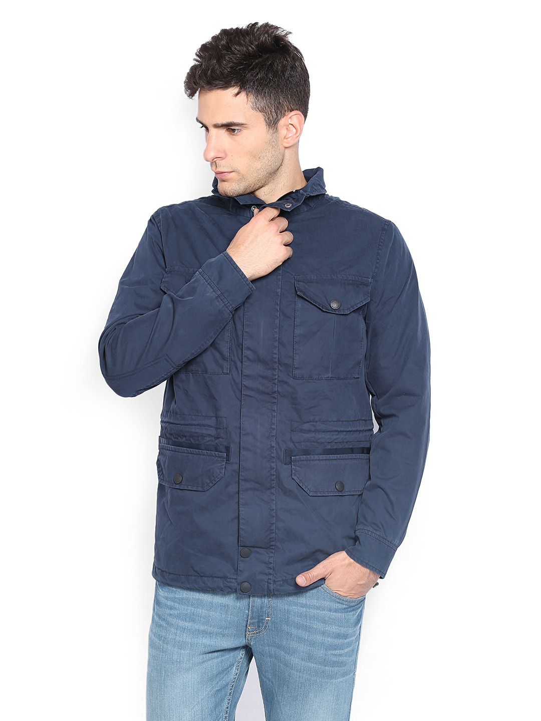 Buy Nautica Men Navy Jacket Jackets for Men 389912 Myntra