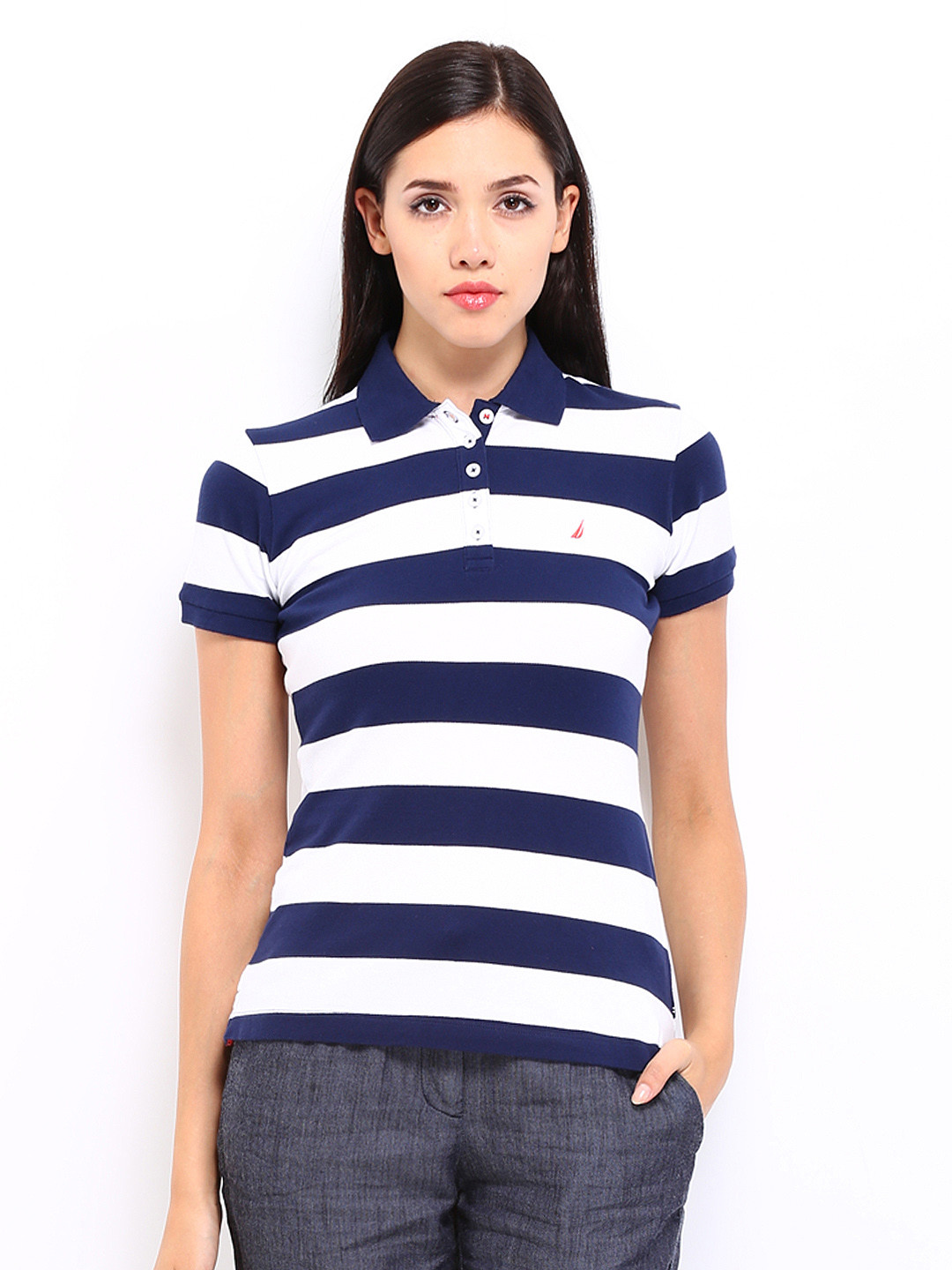 Nautica women's polo dress clearance