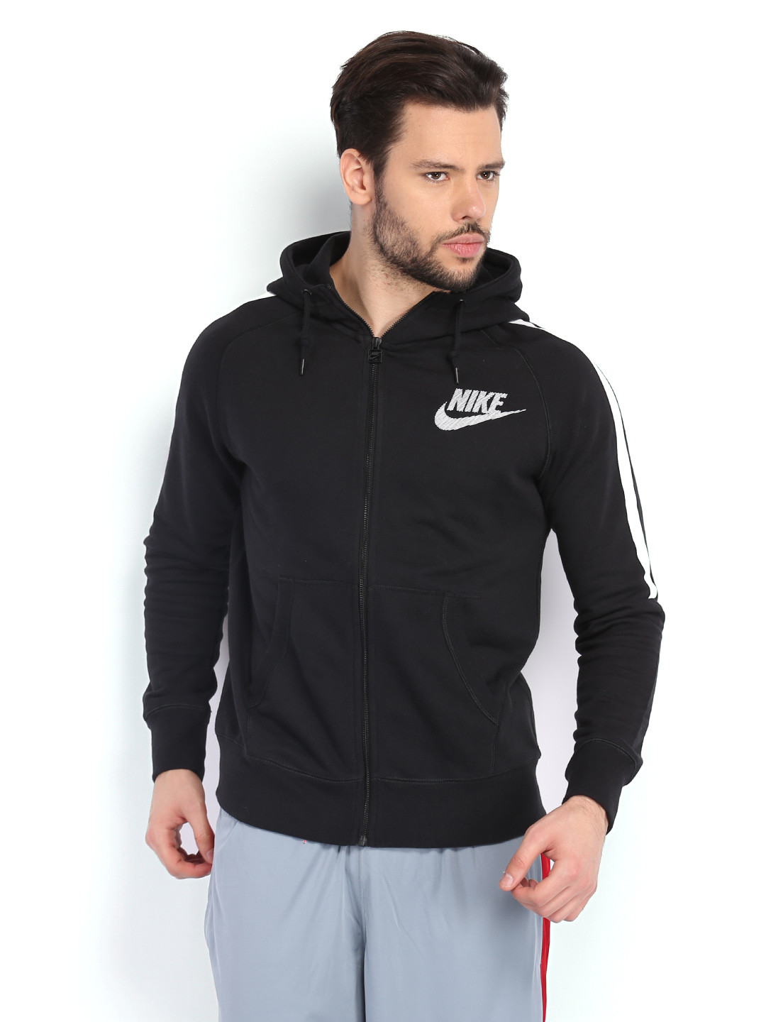 NIKE Nike Mens Tribute Hooded Track Jacket (Black) - Mens from Loofes UK
