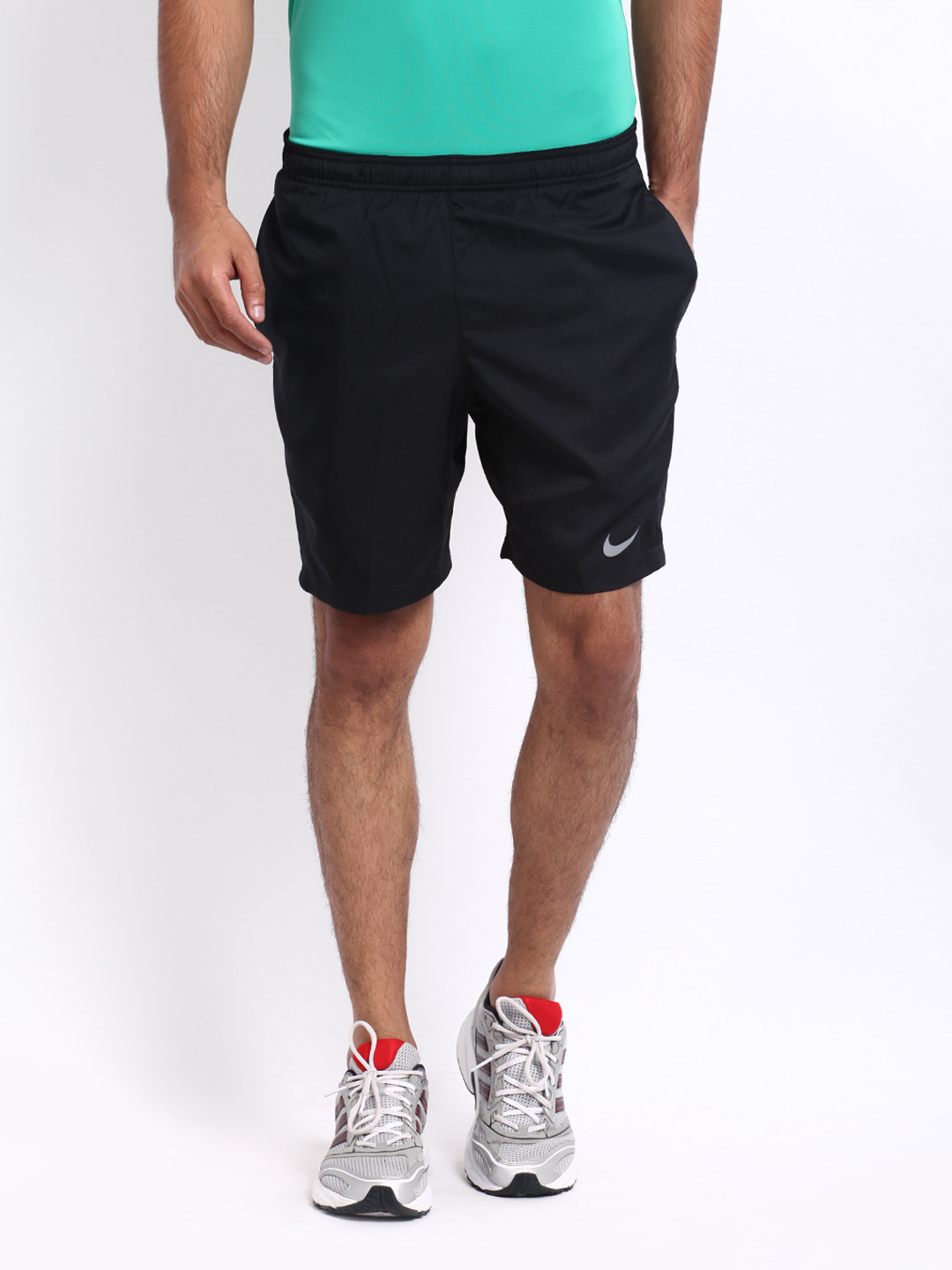 Buy Nike Black Power 9" Woven Tennis Shorts Shorts for Men 155244