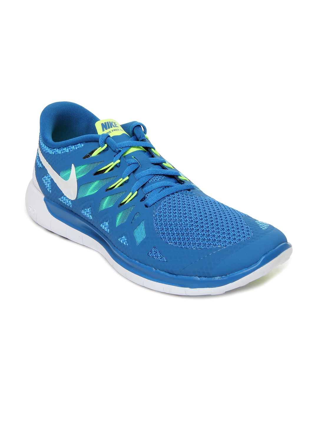 Buy Nike Blue Free 5 Running Sports Shoes - Sports Shoes for Men 266332 ...