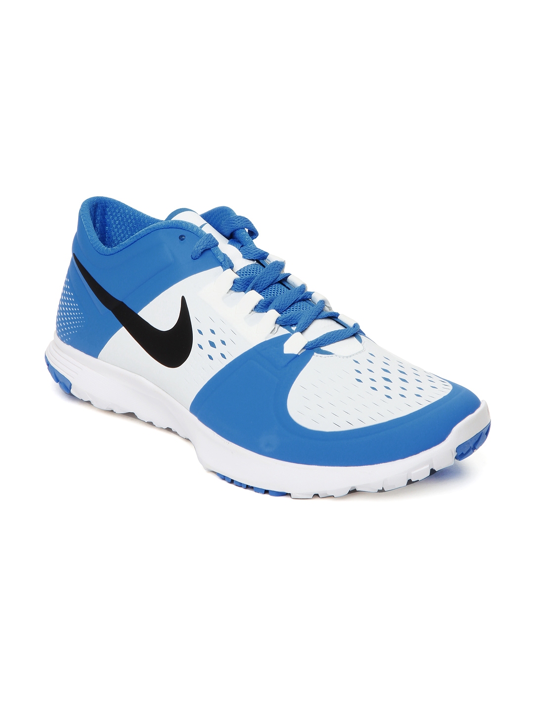 blue nike trainers