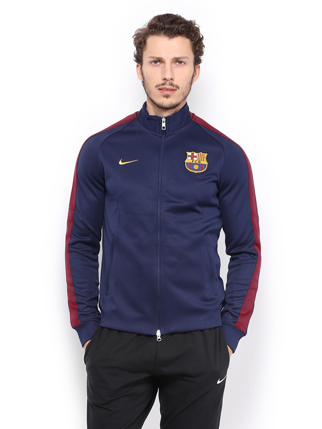 mens blue nike jacket