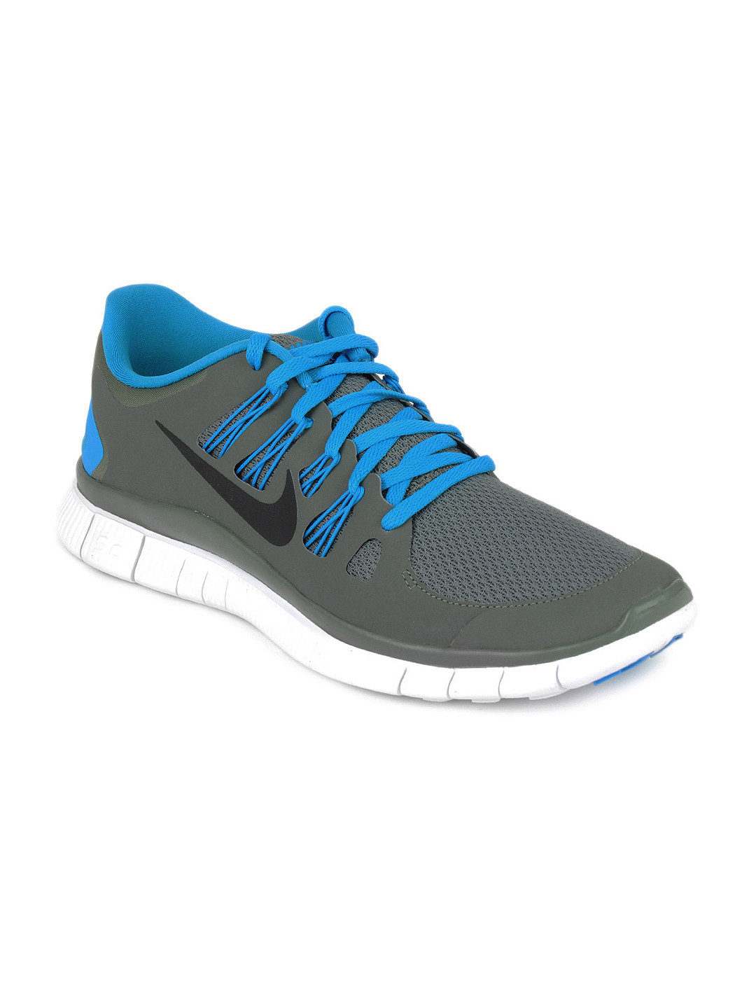 mens nike black and grey shoes